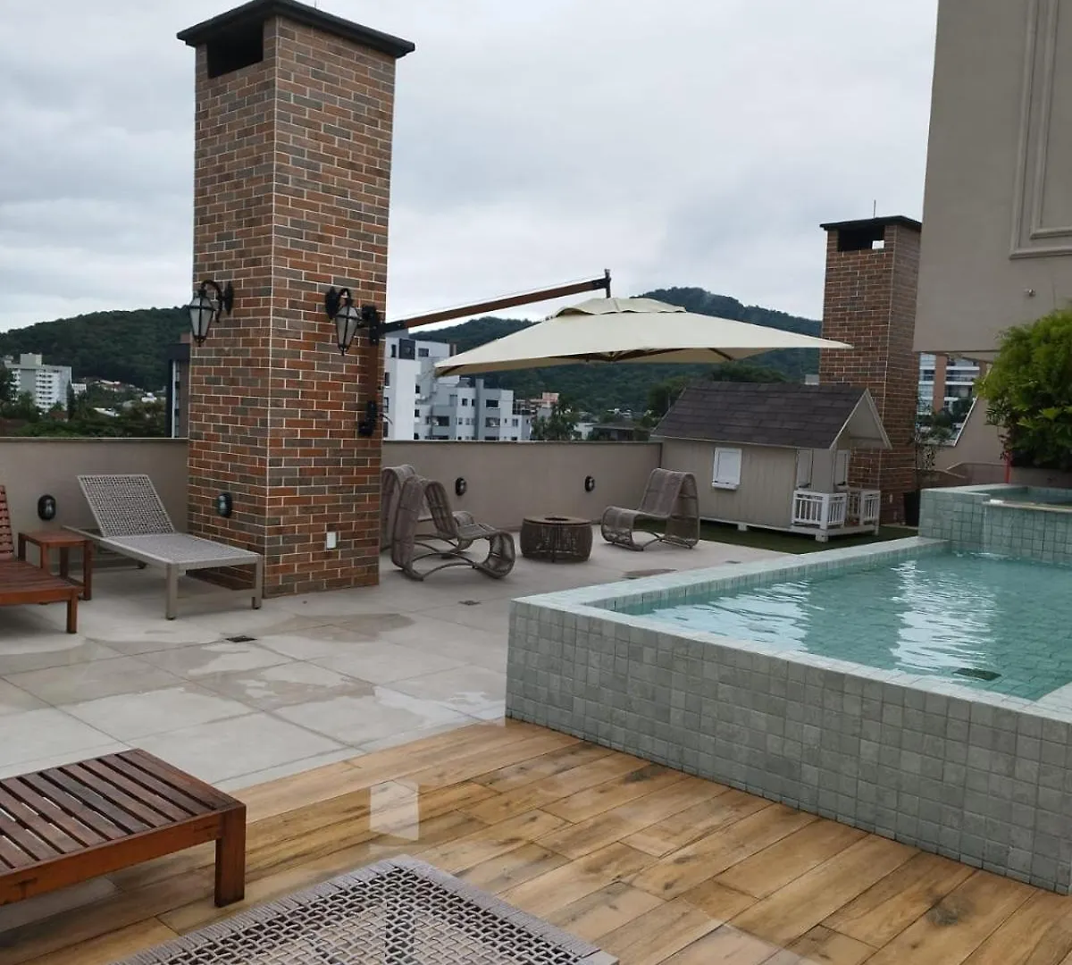 公寓 Studio Lindo Em Otima Localizacao 约恩维利