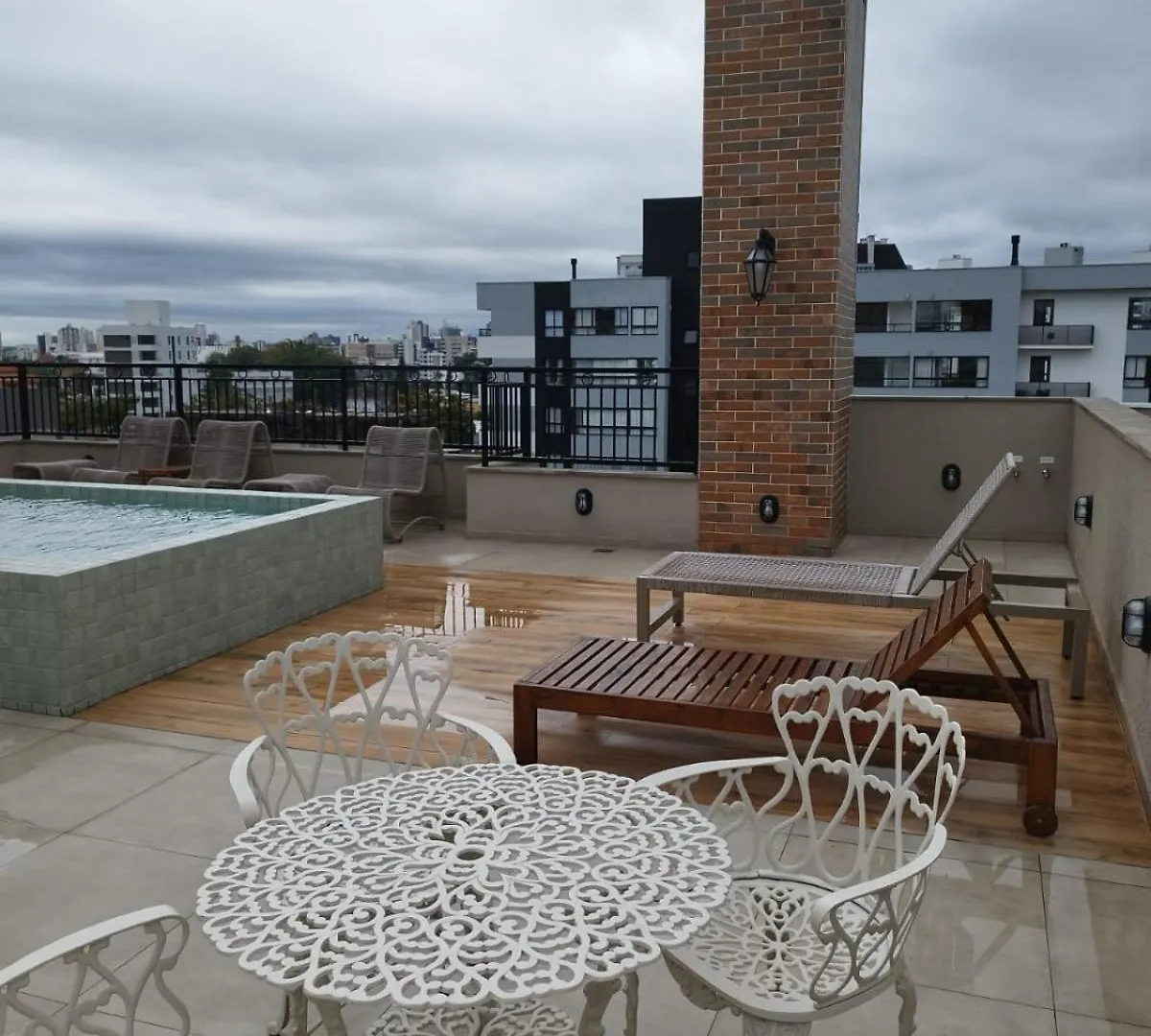 Studio Lindo Em Otima Localizacao 约恩维利 公寓