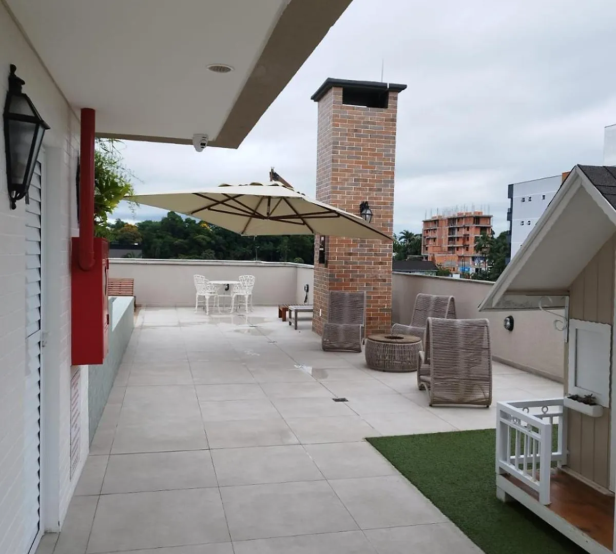 Studio Lindo Em Otima Localizacao 约恩维利 公寓